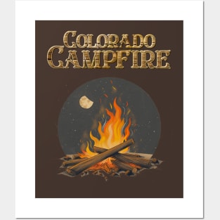 Colorado Campfire Posters and Art